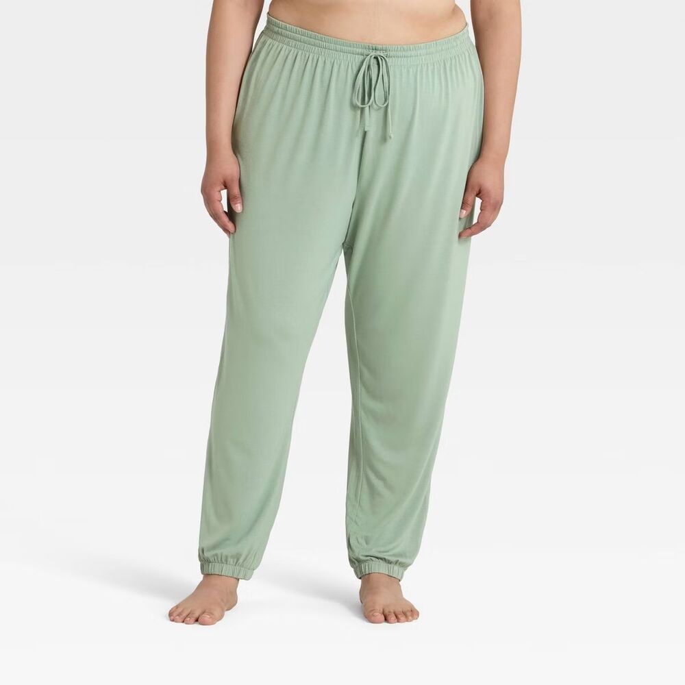 Auden Plus Jogger Sweatpants - Light Green - Womens 3X - NEW